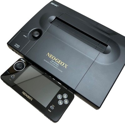 SNK NEO GEO X GOLD Console w/ Game Card Dock 62iqzdkc