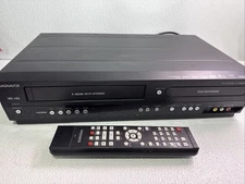 Magnavox ZV457MG9 DVD VCR Combo Player Recorder DUBS VHS to DVD Tested & REMOTE