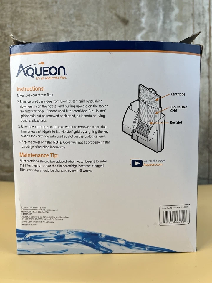 Aqueon Quiet Flow Filter Replacement Cartridges 11 of 12 Pack - 100106419 Large - Image 4 of 4