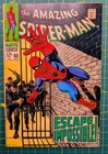 Amazing Spider-Man #65 1968 John Romita Sr Cover & Art Stan Lee Story FN-/5.5ish