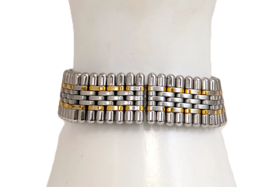 Cartier Must 21 Stainless Steel/Gold Plated Quartz Ladies Watch #1330 - Image 4 of 4