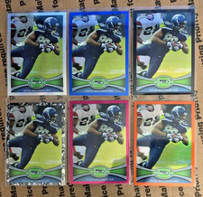 (6) Doug Baldwin 2012 Topps Chrome Blue, Black, Prism, Camo, Refractor SEAHAWKS!