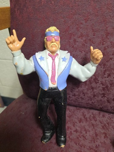 Vintage WWF 1987 Johnny Valiant LJN Wrestling Supe...