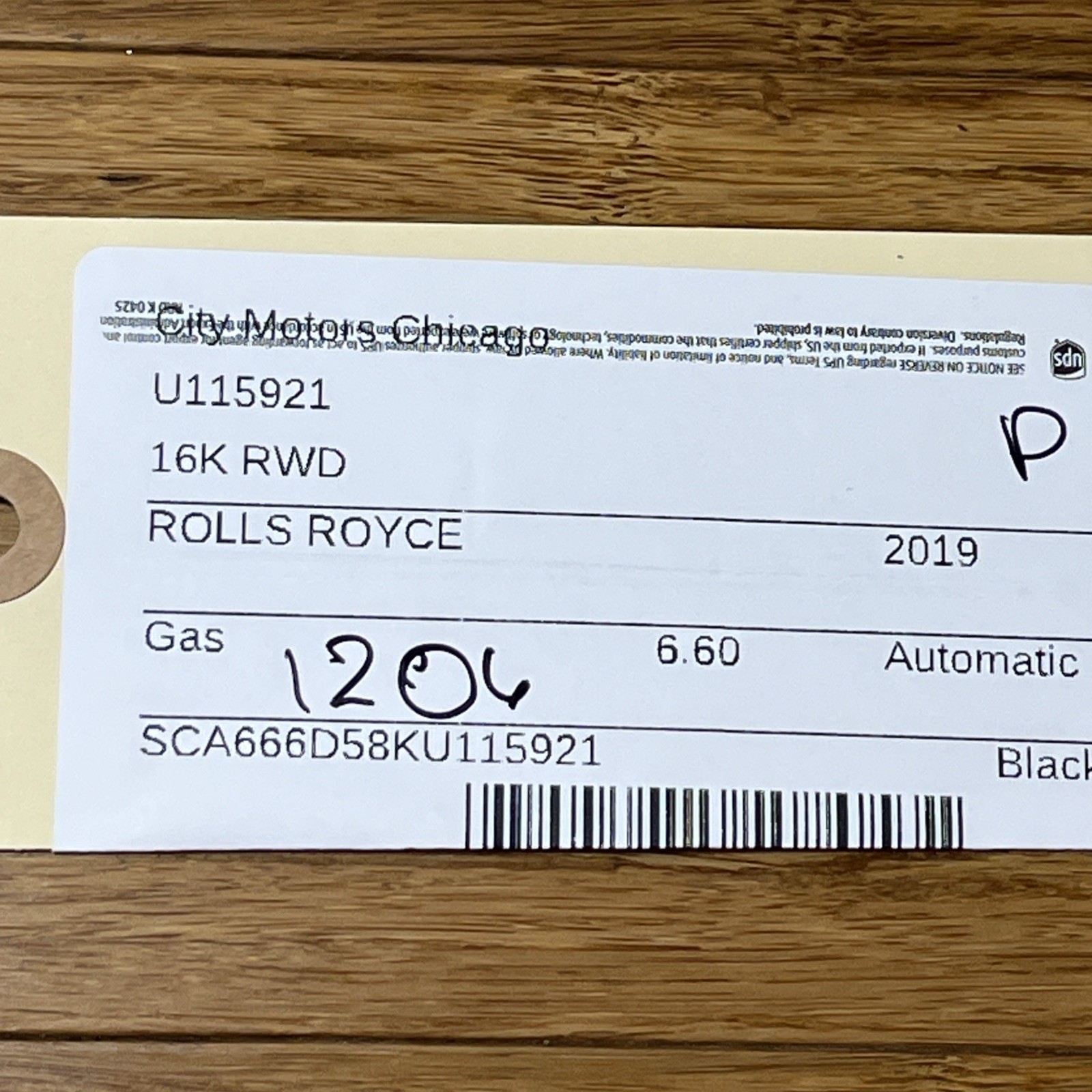 2017-2023 Rolls Royce Dawn RR6 Rear Lower Center Console Bracket 9258344 OEM