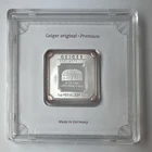 Geiger Edelmetalle 1 Oz .999 Fine Silver Bar In Original Certificate