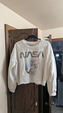NASA Cropped Sweatshirt