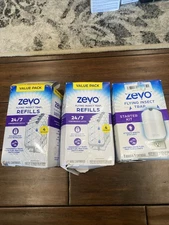 Zevo Flying Insect Trap Starter Kit 1 Device + 9 Refills