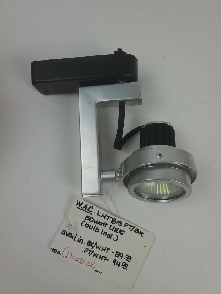 Accesorio de oruga WAC 120V serie L cabezal de oruga de bajo voltaje 50 W/120 V pista LHT 815 PT/BK Foto 3 de 3