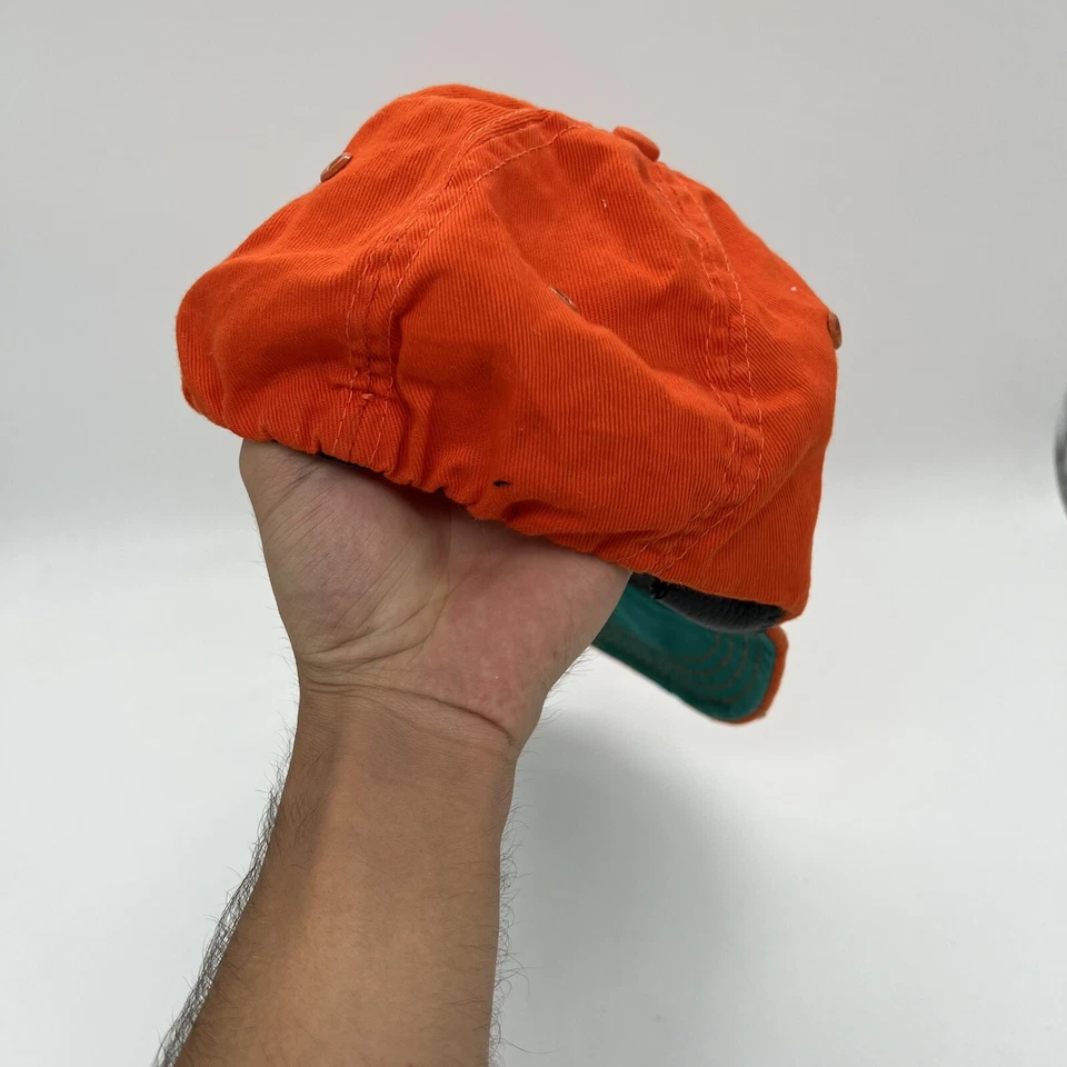 Gorra de béisbol ajustada elástica de colección de los años 60 Houston Astros MLB naranja Foto 2 de 4