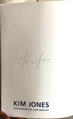 SIGNED Kim Jones PHOTOGRAPHS BY Luke Smalley|2004|LIMITED SIGNED Kim Jones PHOTOGRAPHS BY Luke Smalley|2004|LIMITED