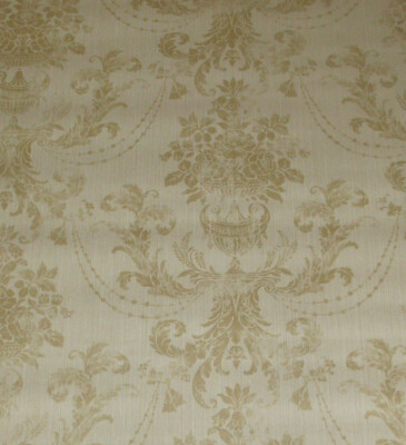 Damask Wallpaper Wallquest Wallpaper BF50103  Gold/Beige / 29 rolls available