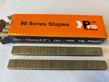 1000 x 12mm Galv 90 Type Staples 5.7mm crown