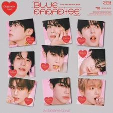 ZEROBASEONE BLUE PARADISE 5th Mini Album DIGIPACK Ver/CD+Buch+4Karte+Poster+GIFT