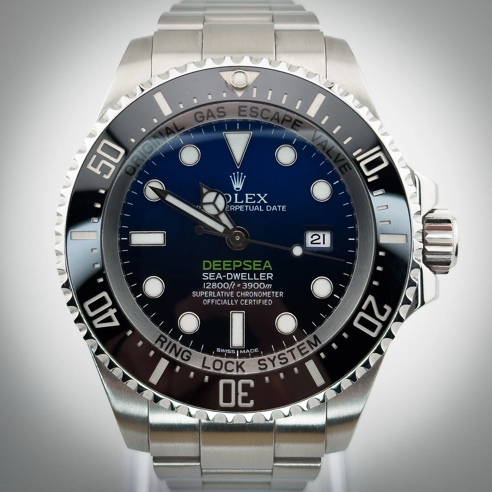 Rolex Sea-Dweller Deepsea James Cameron D-Blue 126660 Full Set 44mm Complete Set