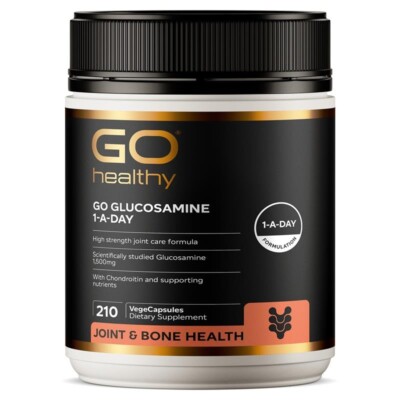 【Go Healthy】Go Glucosamine 210 Capsules High Strength Joint Care Formula