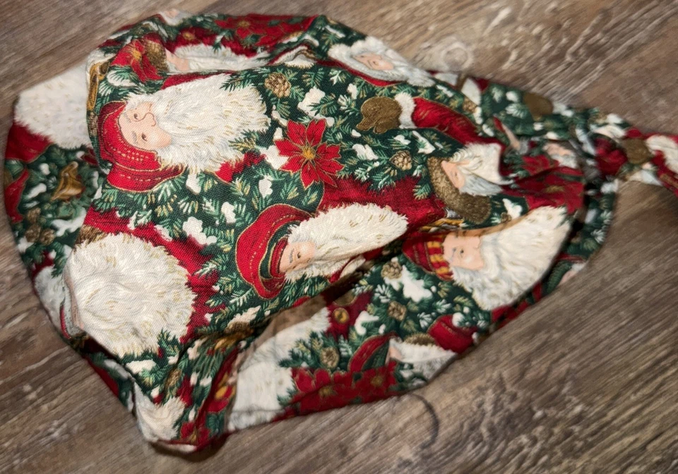 Cachecol uniforme boné médico envoltório de cabeça cirúrgica Natal Santa Saint Nick Nicholas - Imagem 3 de 4
