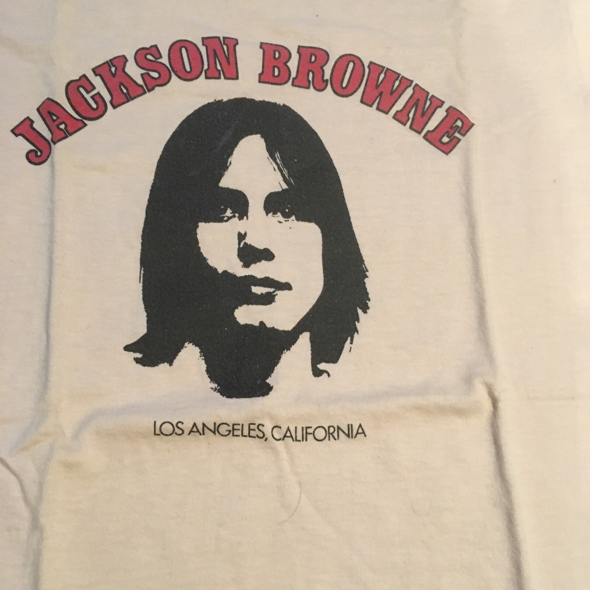 激レア JACKSON BROWNE RUNNING ON EMPTY Tシャツ Vtg Jackson