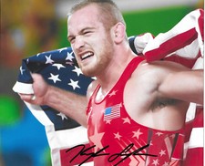 Olympic Gold Medalist KYLE SNYDER Signed Autographed Wrestler Photo OHIO STATE 