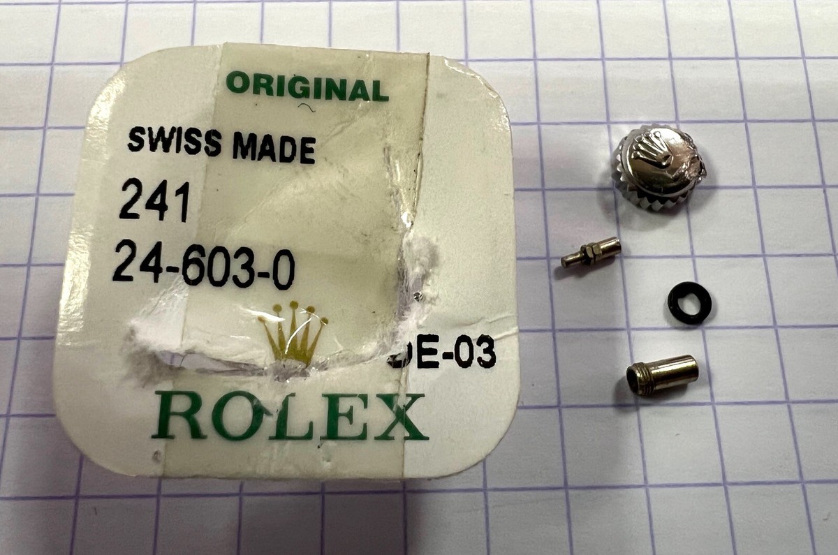 ROLEX オリジナル部品 241 24-600-0 新品無開封 ROLEX オリジナル部品 241 24-600-0 silver 新品無開封 ROLEX