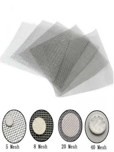 Stainles Steel Micron True Fine Screen Filtration Filter 4 Mesh to 500 Mesh