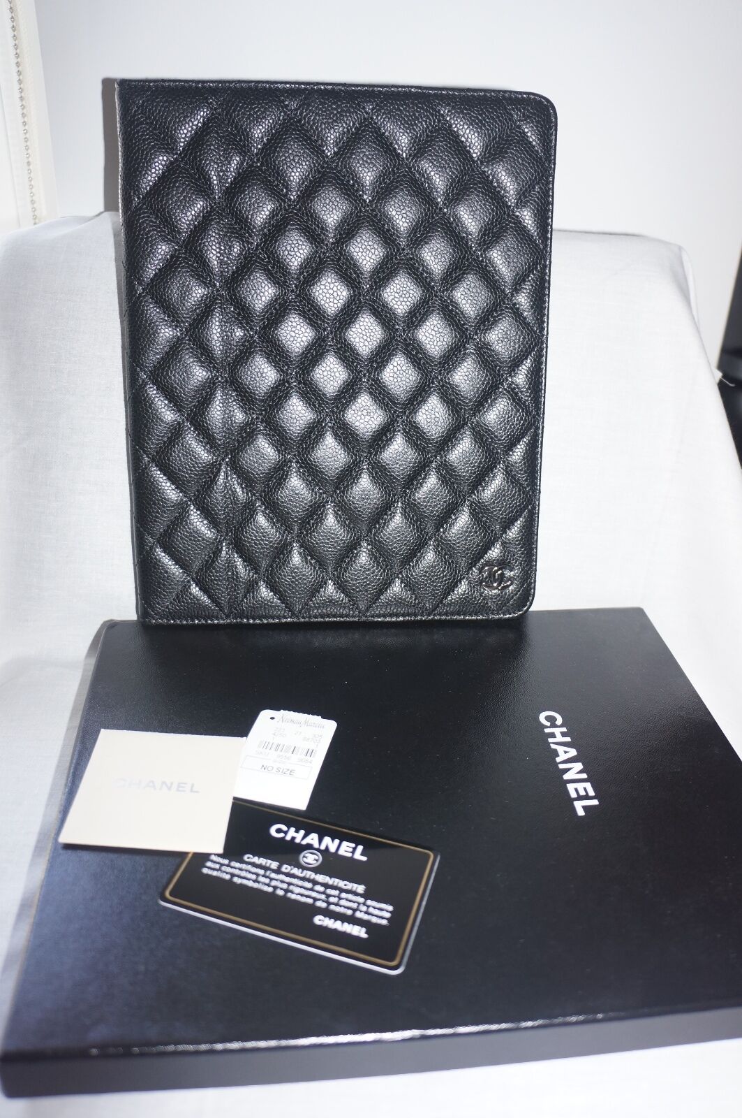 Chanel Black Leather Ipad Case at 1stDibs  chanel ipad case, ipad case  chanel, chanel ipad cover