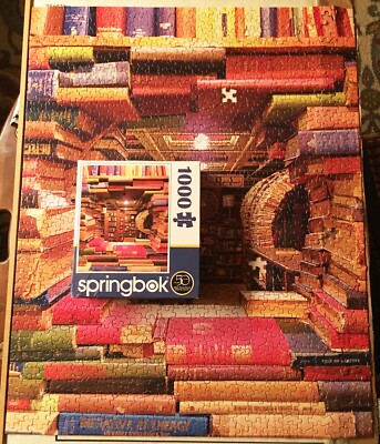 Springbok Book Shop 1000 Piece Jigsaw Puzzle 24