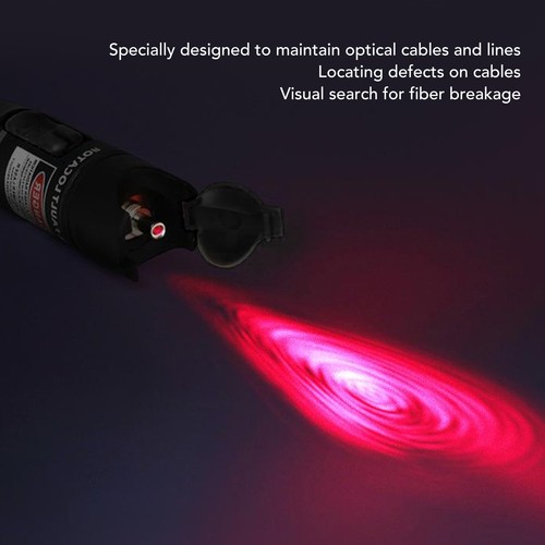 Visual Fault Locator 60MW 60KM Output FC SC ST Ports VFL Fiber Optic Test Pen US - Picture 11 of 12