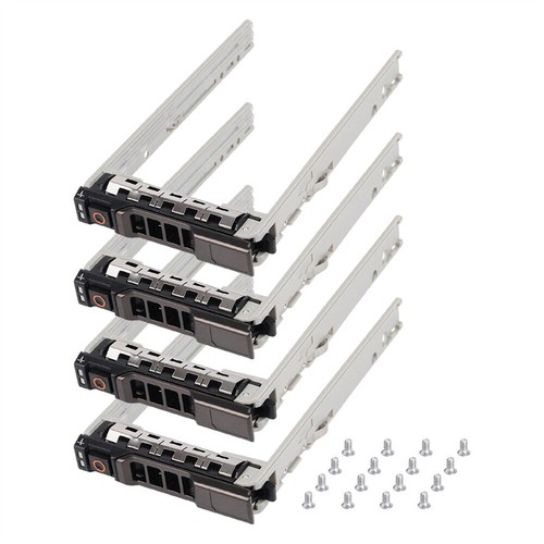 4x Used 2.5" Hard Drive Tray For Dell R620 R630 R710 R720 R730 R730XD R430 R930 - 第 2/6 張圖片