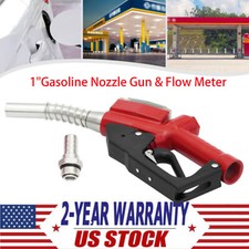 Fuel Gasoline Diesel Petrol Oil Delivery Gun Nozzle Dispenser With Flow Meter
