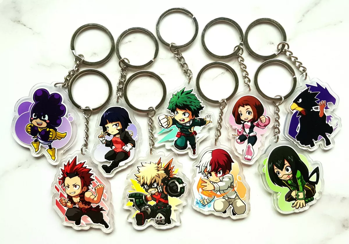 Boku no hero academia best sale keychain