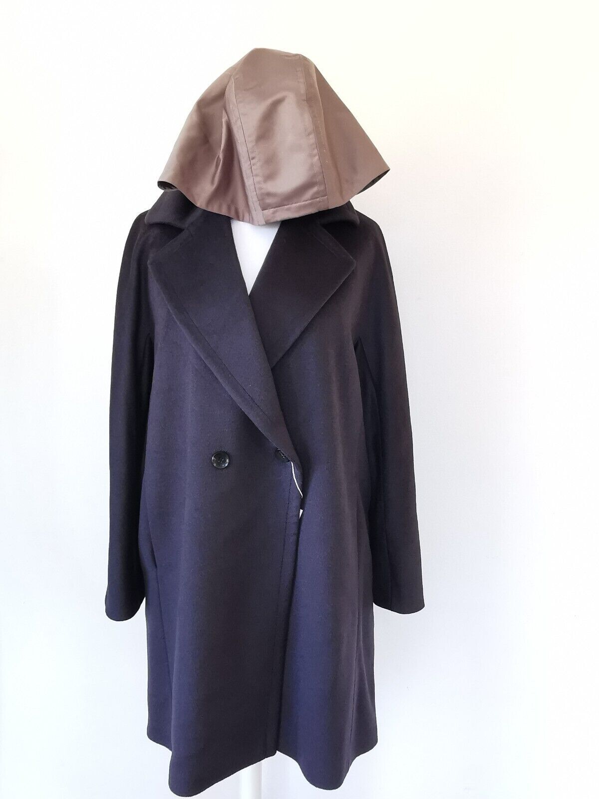 RRP €580✨MARINA RINALDI   WOOL Coat  Plus size 29- USA W20_IT58_DE50_ FR54 image 2