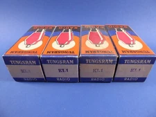4 x TUBES  "  TUNGSRAM KL1  "  NEW.