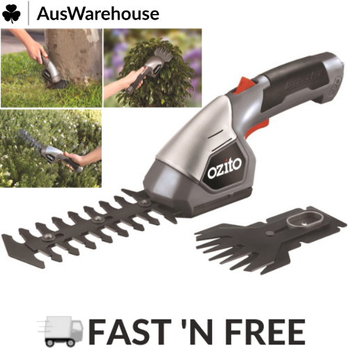 Ozito Hedge Trimmer/Grass Shear Lithium-Ion Cordless With