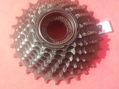 7 Gang Free-Wheel Kassette MTB, MTB, BTT, Route 14 mit 28 Zähnen, rueda