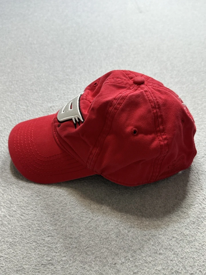 Кепка Elliott Sadler NASCAR кепка с ремешком сзади красно-белая No19 регулируемая мужская Chase - Изображение 3 из 4