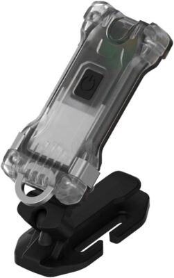 Armytek Zippy Extended Set Grau Taschenlampe Hundelicht Flashlight Anhänger