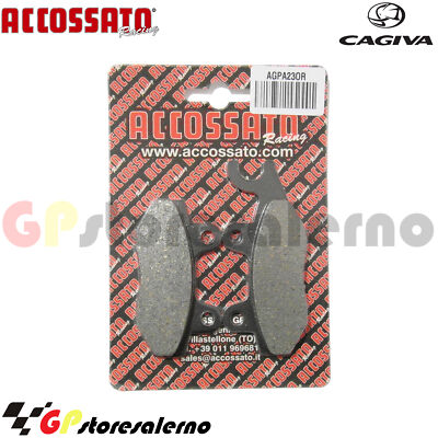 AGPA23OR ORGANISCHE BELÄGE HINTEN ACCOSSATO CAGIVA 500 CANYON 1999