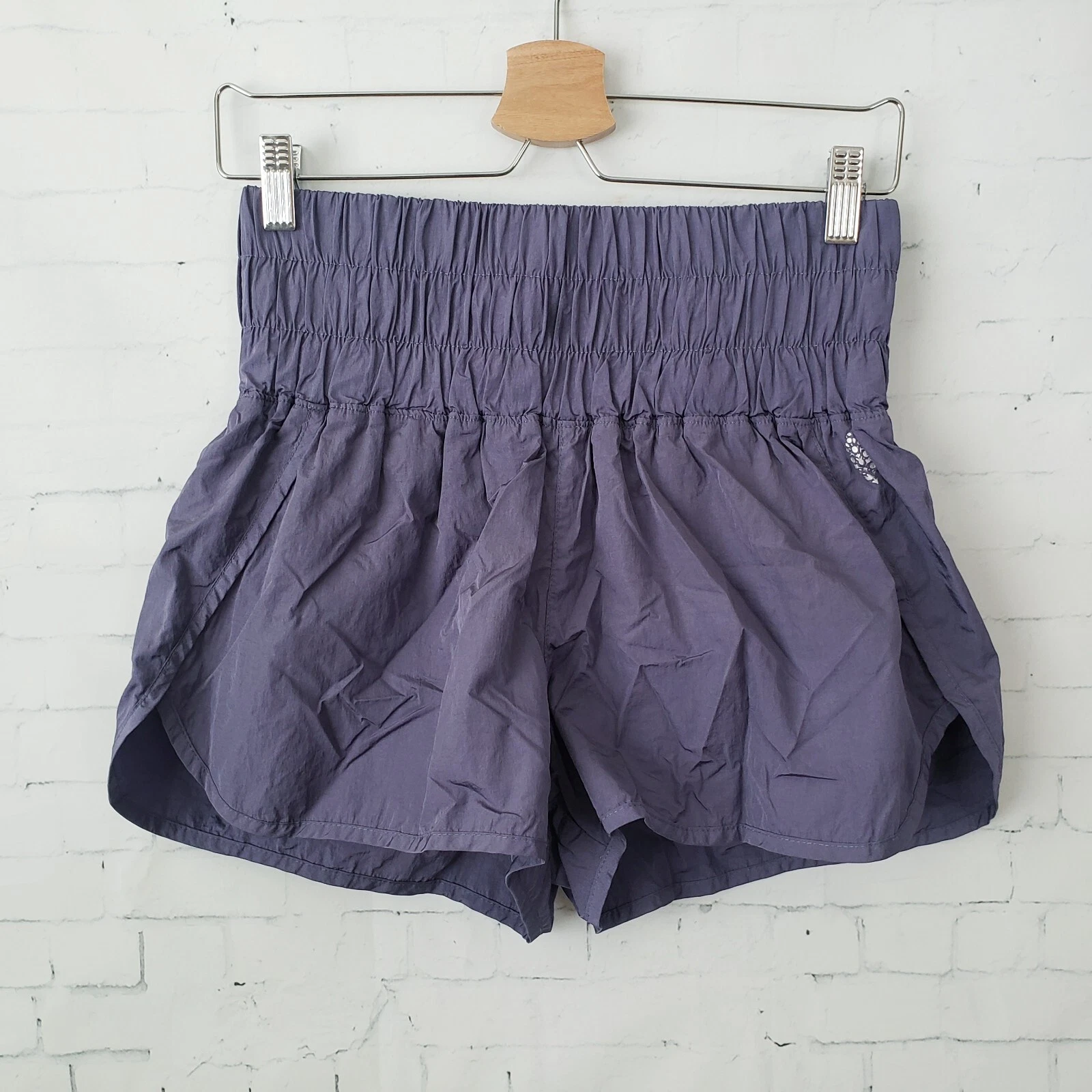 free-people-movement the way home deep sea blue liner shorts