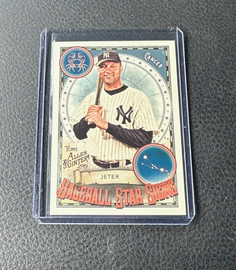 2019 Topps Allen & Ginter Derek Jeter Star Signs #BSS19 | eBay