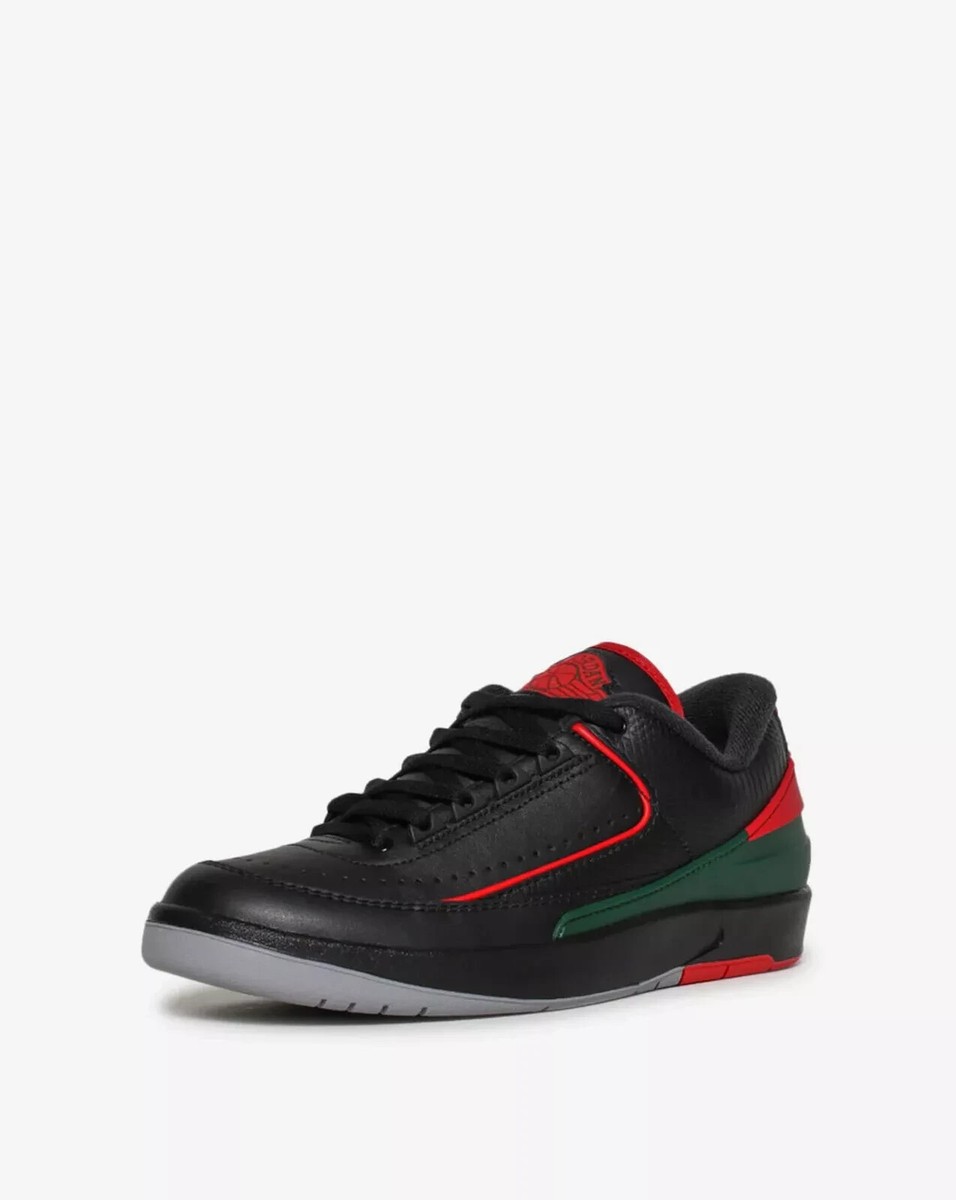 Nike Air Jordan 2 Retro Low Christmas Black Red Size 7Y Nike Air Jordan 2 Retro Low Christmas Black Red Size 7Y