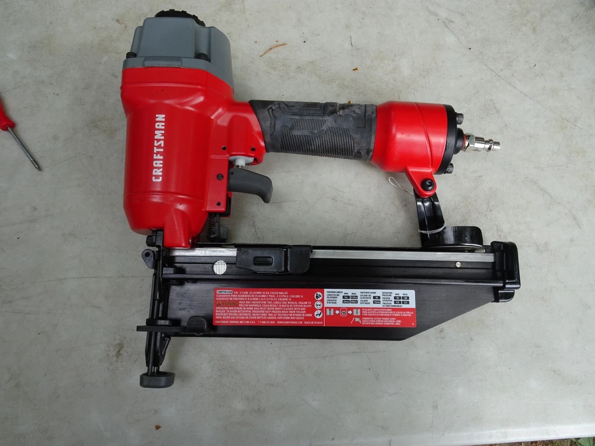 16 gauge on sale air nail gun