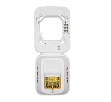 SYSTEM SENSOR SEP-SPSWL, Universal Expander Plate, Amber Lens, White - Free Ship