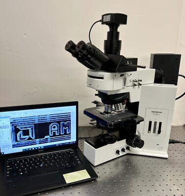 Olympus BX50 Microscope Nomarski DIC BF/DF Semiconductor & Metallurgical