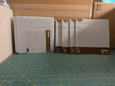 NIP Creative Memories 8x8 Scrapbook album refills and page protectors blue
