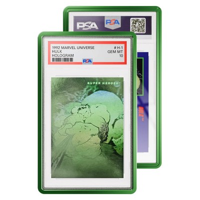GradedGuard PSA Graded Card Schutzhülle Display Bumper -VIRIDIAN- NEU LE