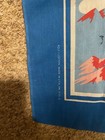 Vintage Rainbow Unicorn Bandana Handkerchief Scarf Poly/Cotton Made in USA 22 in — photo 3