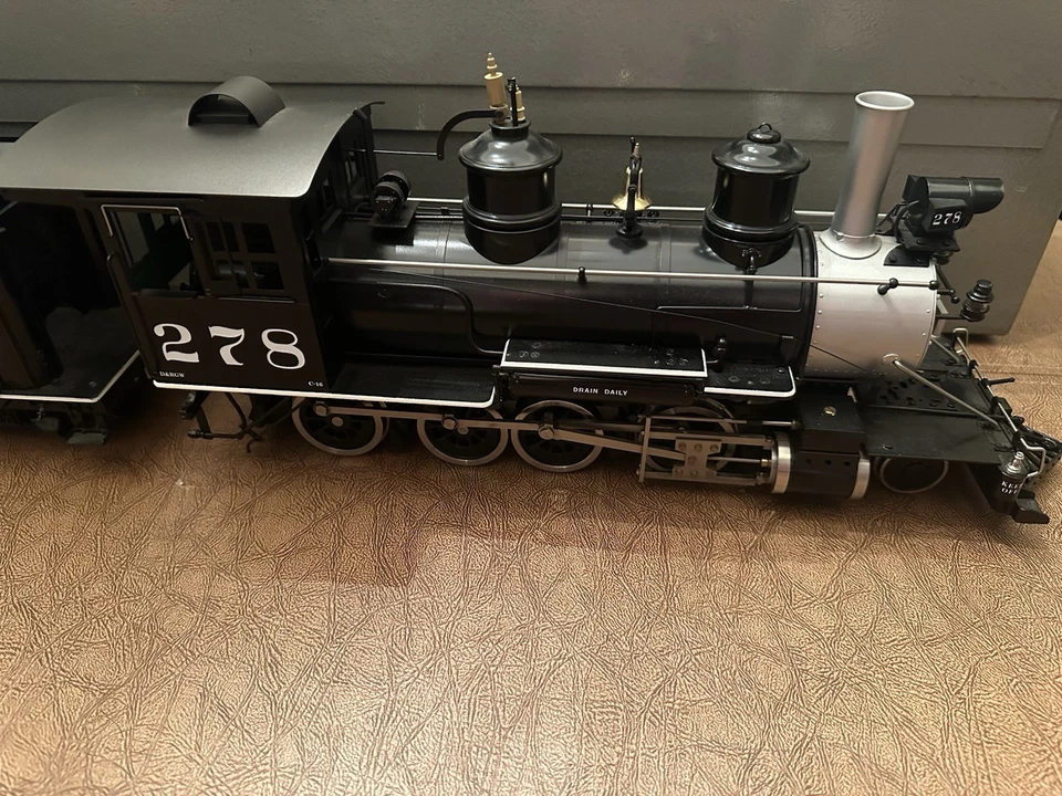 Locomotora de vapor eléctrica Accucraft D&RGW C-16 ¡Con caja recién reparada! Foto 2 de 4