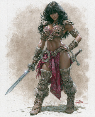 8x10 Character Illustration Art Print - 659058249