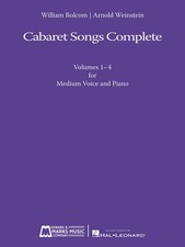 Cabaret Songs Complete Vol 1-4 Medium Voice Piano Jazz Sheet Music Book