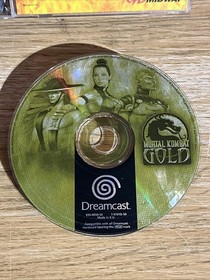 Sega Dreamcast Mortal Kombat Gold - PAL - Complete With Manual